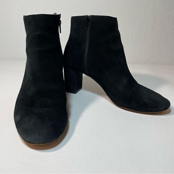Banana Republic black suede ankle booties - Picture 12 of 12